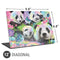 Rainbow Pandas with Butterflies by Sheena Pike Universal Laptop 12in (9.8 x 6.8in) Skin